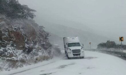 NEVADA CIERRA TRAMOS CARRETEROS EN SONORA: TOMA PRECAUCIONES